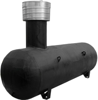 Газгольдер подземный горизонтальный