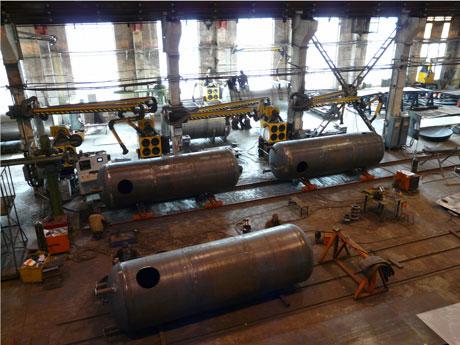 Производство газгольдеров